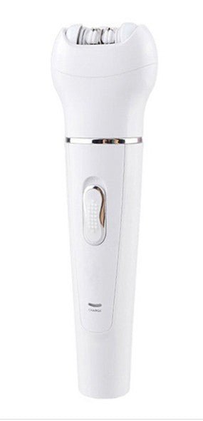 5 in 1 Multi - Functional Portable Face and body Skin Care Electric Massager Scrubber with Facial Latex Brush - Zambeel