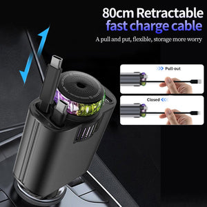 5 - in - 1 Starlight Car Charger - Zambeel