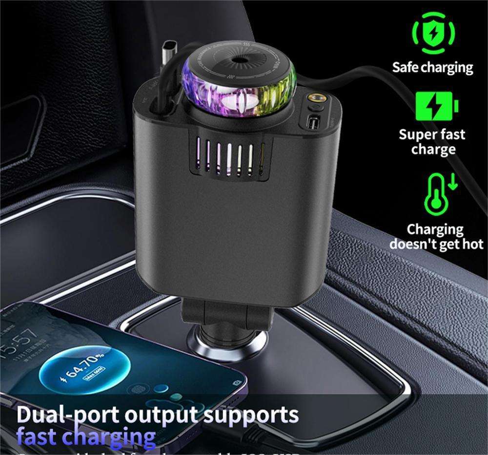 5 - in - 1 Starlight Car Charger - Zambeel