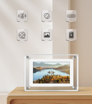 5 - inch Acrylic Digital Photo Frame Decoration - Zambeel