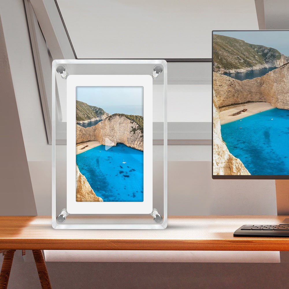 5 - inch Acrylic Digital Photo Frame Decoration - Zambeel
