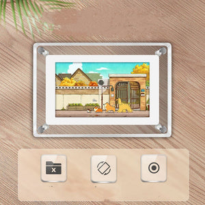 5 - inch Acrylic Digital Photo Frame Decoration - Zambeel
