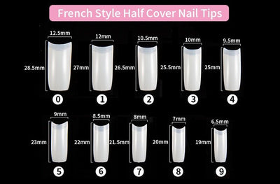 500 French nails - Zambeel