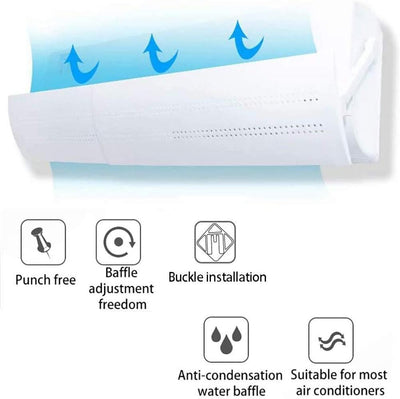 Adjustable Air Conditioner Shield