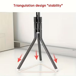 Stable Metal Clothes Stand Hanger with Hooks Ⓢ