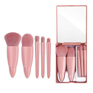 5Pcs Makeup Brushes Tool Set Cosmetic Powder Eye Shadow Foundation Blush Blending Make Up Brush - Zambeel