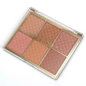 6 Color Square Face Palette (Pack of 3) - Zambeel