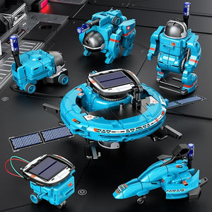 6 - in - 1 Solar Robot Toys - Zambeel