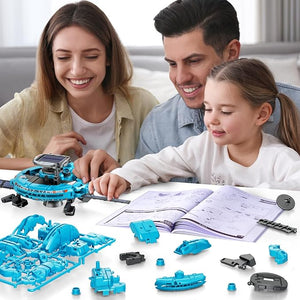 6 - in - 1 Solar Robot Toys - Zambeel