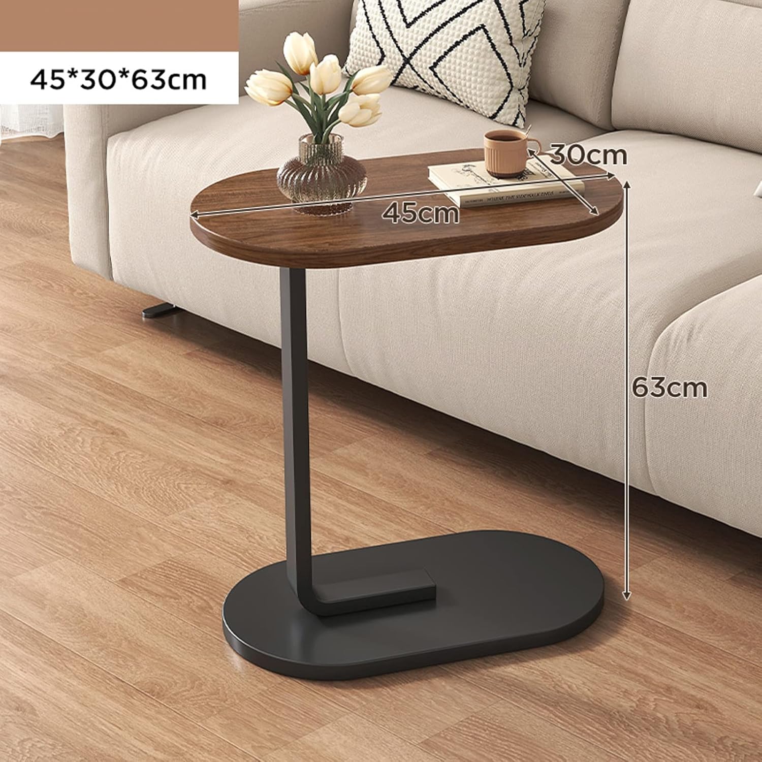 CompactEdge Oval Side Desk Ⓢ