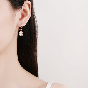 925 Sterling Silver Women's Simple Earrings - Zambeel