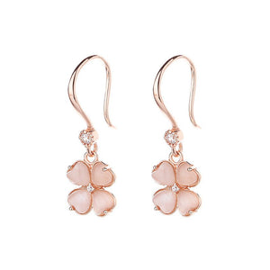 925 Sterling Silver Women's Simple Earrings - Zambeel