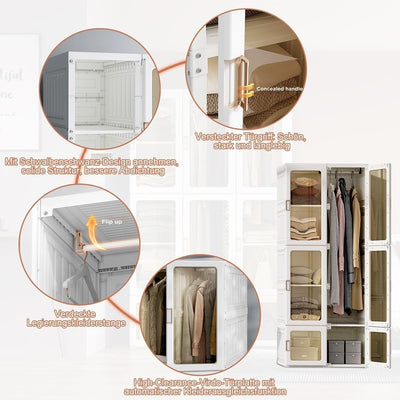 Foldable Modular Portable Wardrobe Ⓢ-6.jpg