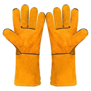 Scratch Protection Leather Gloves