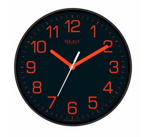 Solace Neon Glow Round Wall Clock