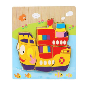 Wooden Bear Toddler Puzzle