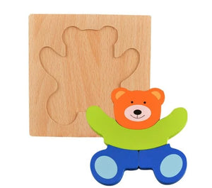 Wooden Bear Toddler Puzzle