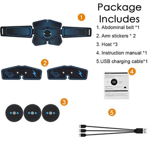 Abdominal Muscle Training with EMS Fitness Equipment - Zambeel