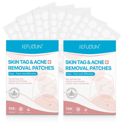 Acne Skin Tag Remover Beauty Acne Patch Wart Removal Stickers Removal Care Invisible Blackhead Skin Patch - Zambeel