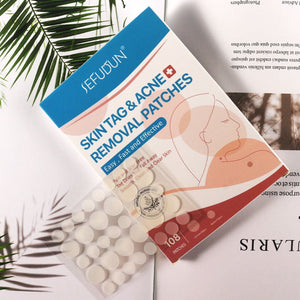 Acne Skin Tag Remover Beauty Acne Patch Wart Removal Stickers Removal Care Invisible Blackhead Skin Patch - Zambeel