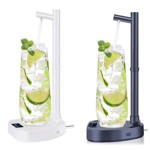 Added Extension Tupe Water Dispenser Automatic Water Bottle Desktop Rechargeable Water Dispenser With Stand - Zambeel