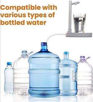 Added Extension Tupe Water Dispenser Automatic Water Bottle Desktop Rechargeable Water Dispenser With Stand - Zambeel