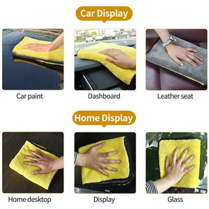 Double Side Microfiber Cloth (Pack of 2)