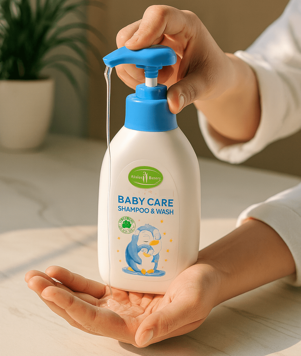 Aichun Beauty - Baby Care 2 - in - 1 Shampoo & Wash (Original) - Zambeel