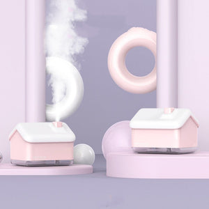 Air Humidifier Essential Oil Diffuser 300ML Ultrasonic Mist Maker Fogger Humidifier LED Lamp Aroma Diffuser Electric - Zambeel