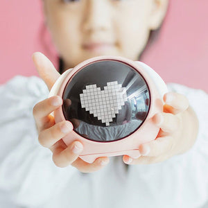 Alarm - Clock Wake - Up - Light Pixel Expression Home - Decoration Digital Electronic Cute Multi - Function - Zambeel