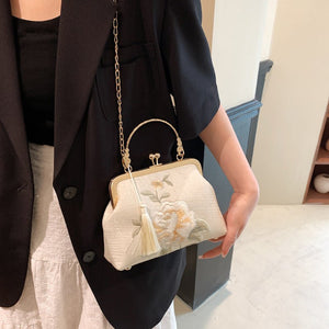 All - matching Embroidered Fashion Personality Women Bag - Zambeel