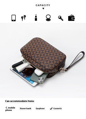 All - matching Printed Clutch Personalized Business Hand - held Bag Clip Wallet - Zambeel