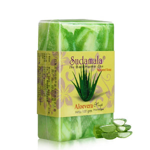 Aloe Handmade Soap Face Wash Bath Cleansing Soap - Zambeel