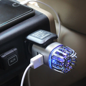 Aluminum Alloy USB Car Air Purifier - Zambeel