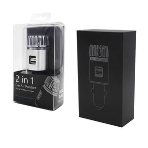 Aluminum Alloy USB Car Air Purifier - Zambeel