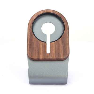 Aluminum Alloy Wooden Mobile Phone Base - Zambeel