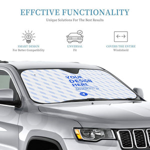 Aluminum Foil Car Windshield Sun Visor - Zambeel