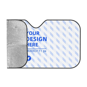 Aluminum Foil Car Windshield Sun Visor - Zambeel