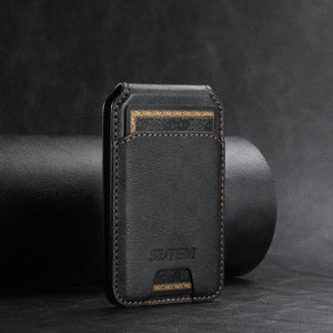Android Universal Phone Magnetic Card Holder MagSafe Magnetic Ring PU Leather - Zambeel