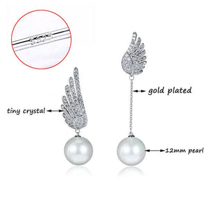 Angel Wing Earrings - Zambeel