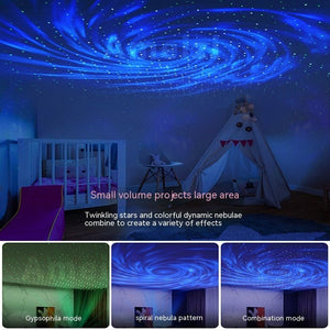APP Starry Sky Projector Music Small Night Lamp - Zambeel