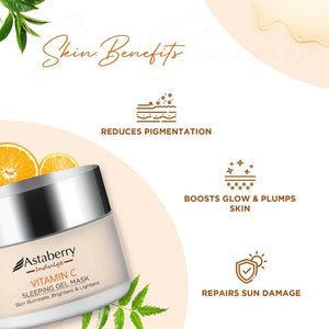 Astaberry - Indulge Vitamin - C Sleeping Gel Mask - Zambeel