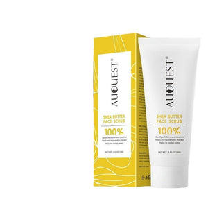 Auquest Shea Facial Scrub Cleansing, Moisturizing and Brightening Shea Body Scrub - Zambeel