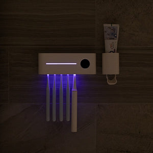 Automatic Air - Drying And Placing Toothbrush Disinfection Box On The Wall - Zambeel