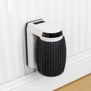 Automatic Cat Self Groomer Wall Corner Brushes Soft Cat Corner Scratcher Self Grooming - Zambeel