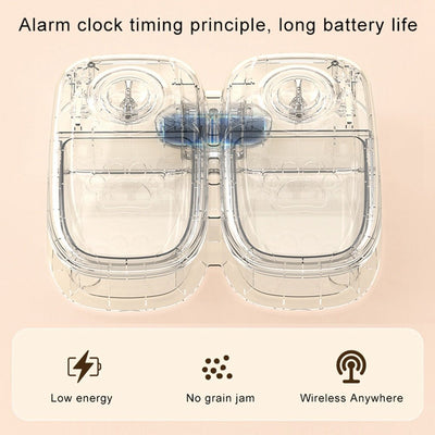 Automatic Pet Feeder Smart Food Dispenser For Cats Dogs Timer Stainless Steel Bowl Auto Dog Cat Pet Feeding Pets Supplies - Zambeel