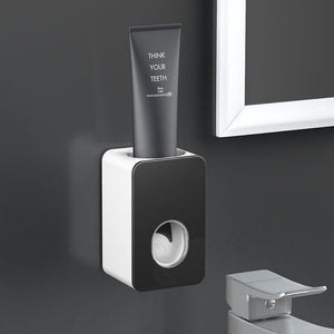 Automatic Toothpaste Dispenser Wall - mounted Punch - free - Zambeel