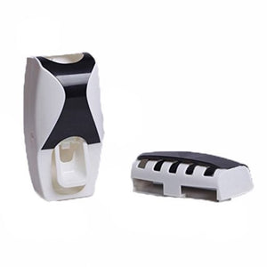Automatic Toothpaste Dispenser with Toothbrush Holder - Zambeel