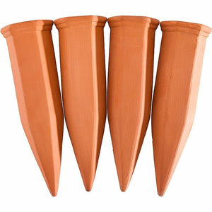 Automatic Watering Garden Tools Lazy Red Pottery Drainer - Zambeel