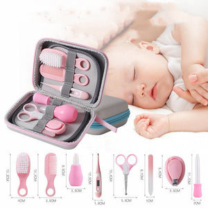 Baby nail clippers thermometer care set - Zambeel